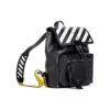 Off-White Ryggsekk med skulderrem og stripet logo Svart