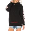 Off-White Sakura Arrow-trykk, svart