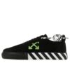 Off-White skoes for men «Black Green»