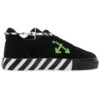 Off-White skoes for men «Black Green»