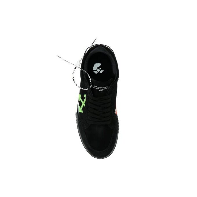 Off-White skoes for men «Black Green»