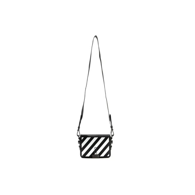 Off-White skulderveske i skinn Svart/Hvit