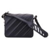 Off-White Skulderveske i svart okseskinn