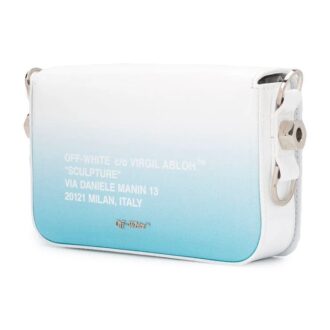 Off-White skulderveske med klaff Little Blue