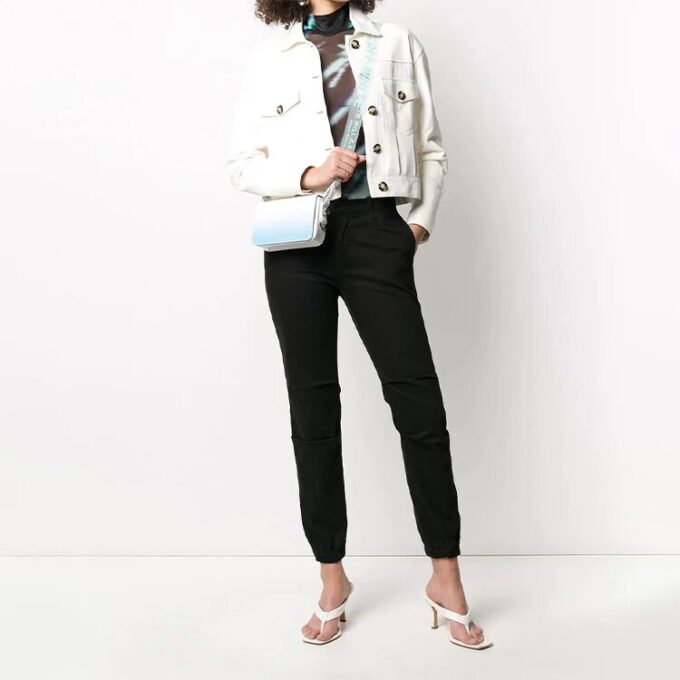 Off-White skulderveske med klaff Little Blue