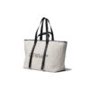 Off-White skulderveske med logotrykk, beige