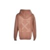 Off-White Slim Fit rosa hettegenser i bomull