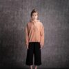 Off-White Slim Fit rosa hettegenser i bomull