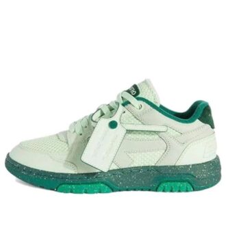 Off-White Slim Out Of Office Low-Top Sneaker «Green»