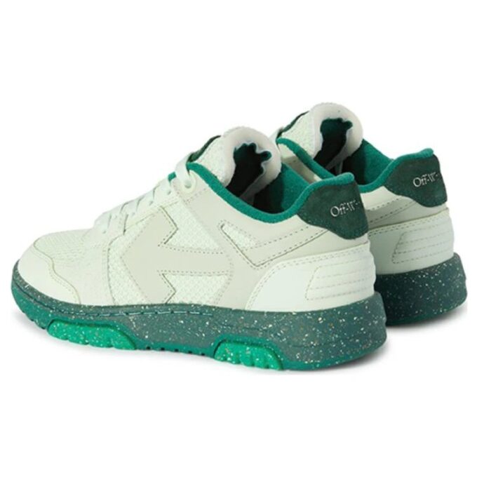 Off-White Slim Out Of Office Low-Top Sneaker «Green»