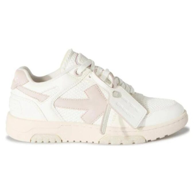 Off-White Slim Out Of Office Sneakers «White Pink»