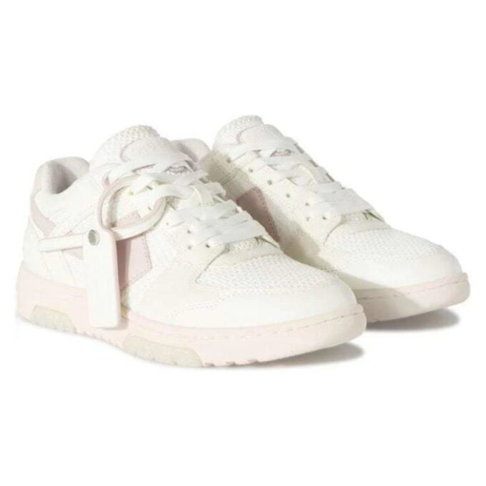 Off-White Slim Out Of Office Sneakers «White Pink»