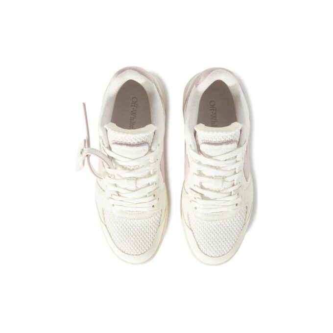 Off-White Slim Out Of Office Sneakers «White Pink»