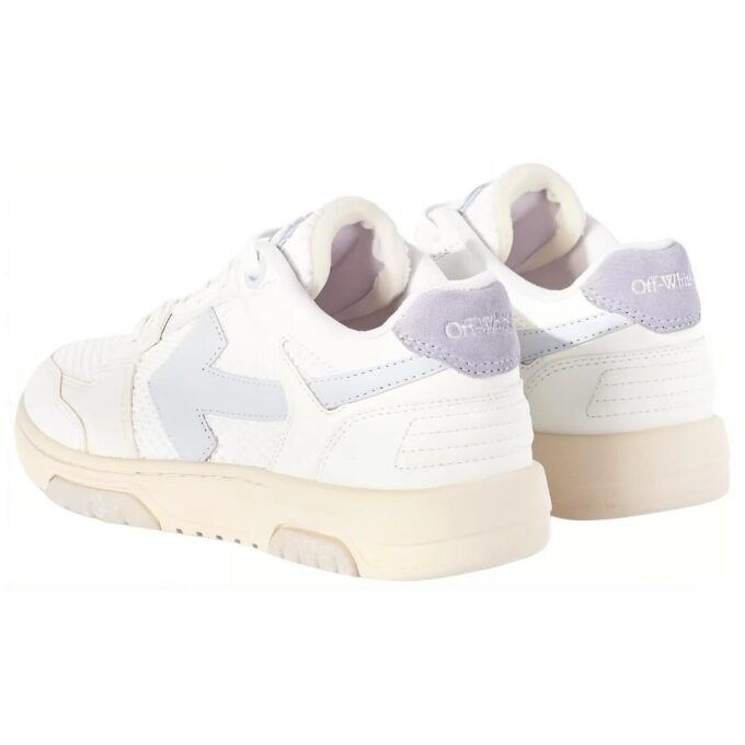 Off-White Slim Out Of Office Sneakers «White Purple»