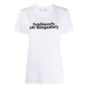 Off-White Slogan Alfabet-trykk Kortærmet Slim Fit-versjon Hvit