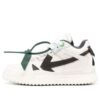 Off-White Sponge Mid-Top Sneaker «White Black»