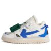 Off-White Sponge Mid-Top Sneakers «White Blue»