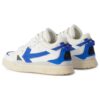 Off-White Sponge Mid-Top Sneakers «White Blue»
