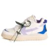 Off-White Sponge Mid-Top Sneakers &laquo;White Blue Purple&raquo;