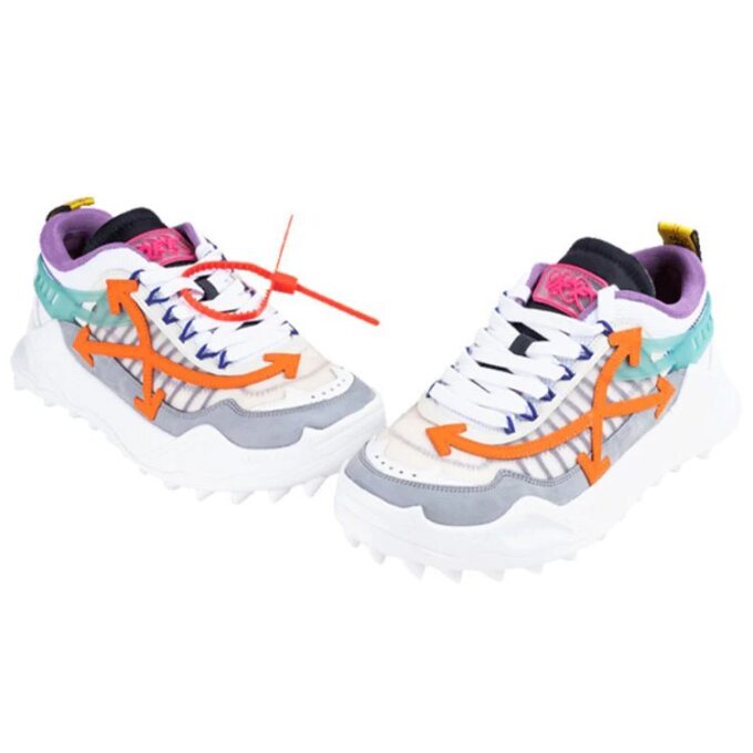 Off-White sportsko for menn «Hvit og oransje»