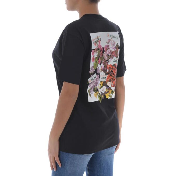 Off-White SS19 Flower Arrows Sketch Print kortærmet Shorts
