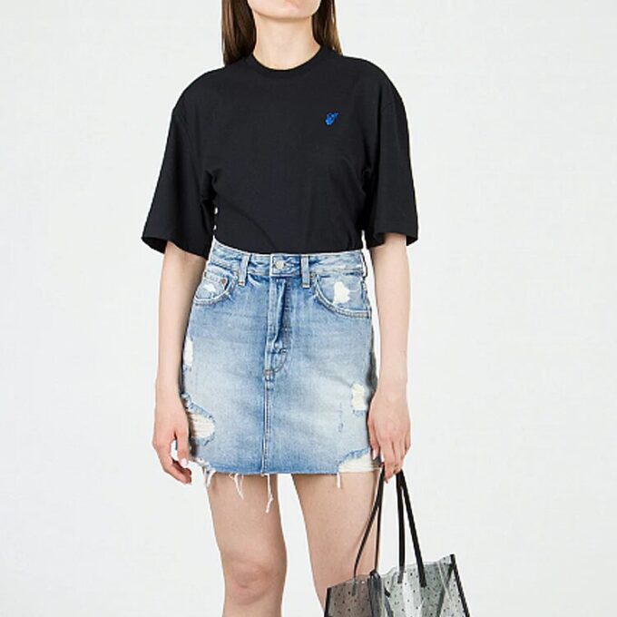 Off-White SS20 Brodert logo Shorts