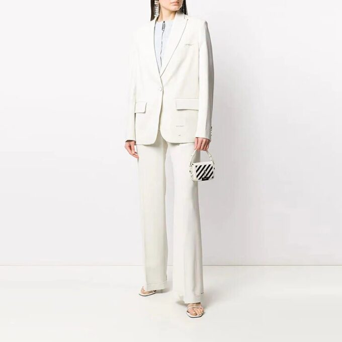 Off-White SS20 Cut Here Skreddersydde bukser