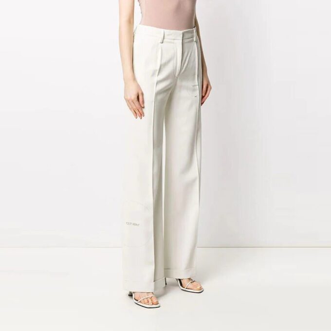 Off-White SS20 Cut Here Skreddersydde bukser