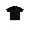 Off-White SS20 Lunar New Year «Year Of The Rat Good Luck» Peach Blossom Rundhalset kortærmet Shorts