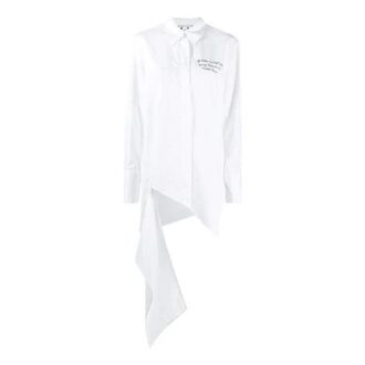 Off-White SS20 Meteor Shower drapert skjorte