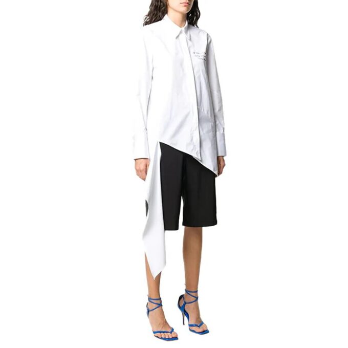 Off-White SS20 Meteor Shower drapert skjorte