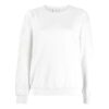 Off-White SS21 Arrow Logo-trykk Sports-hettegenser med rund hals, hvit