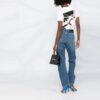 Off-White SS21 Back Arrow bomullskortærmet hvit