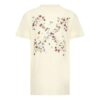 Off-White SS21 Blomsterbrodert pil Short kremhvit