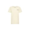 Off-White SS21 Blomsterbrodert pil Short kremhvit