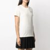 Off-White SS21 Blomsterbrodert pil Short kremhvit