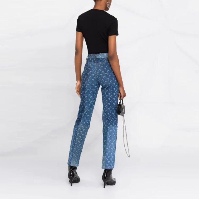 Off-White SS21-logo, rund hals, kort ermet, slim fit, svart T-skjorte