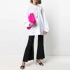 Off-White SS21-logo-trykk, hettegenser, hvit