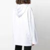 Off-White SS21-logo-trykk, hettegenser, hvit