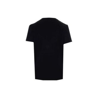 Off-White SS21 Logo-trykk Rund hals Kort ermet Slim fit Svart T-skjorte