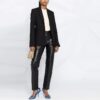 Off-White SS21 Løs Rundhalset Kortærmet Slim Fit Hvit T-skjorte