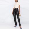 Off-White SS21 Løs Rundhalset Kortærmet Slim Fit Hvit T-skjorte