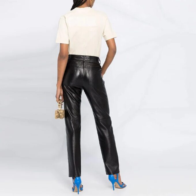 Off-White SS21 Løs Rundhalset Kortærmet Slim Fit Hvit T-skjorte