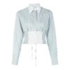 Off-White stripete korsettskjorte