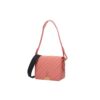 Off-White Svart messenger-veske i rosa okseskinn «Black Pink»