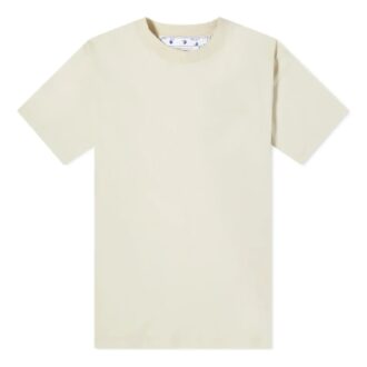Off-White T-skjorte med Diag-trykk «Beige»