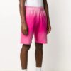 Off-White Tie Dye Shorts for men, rosa