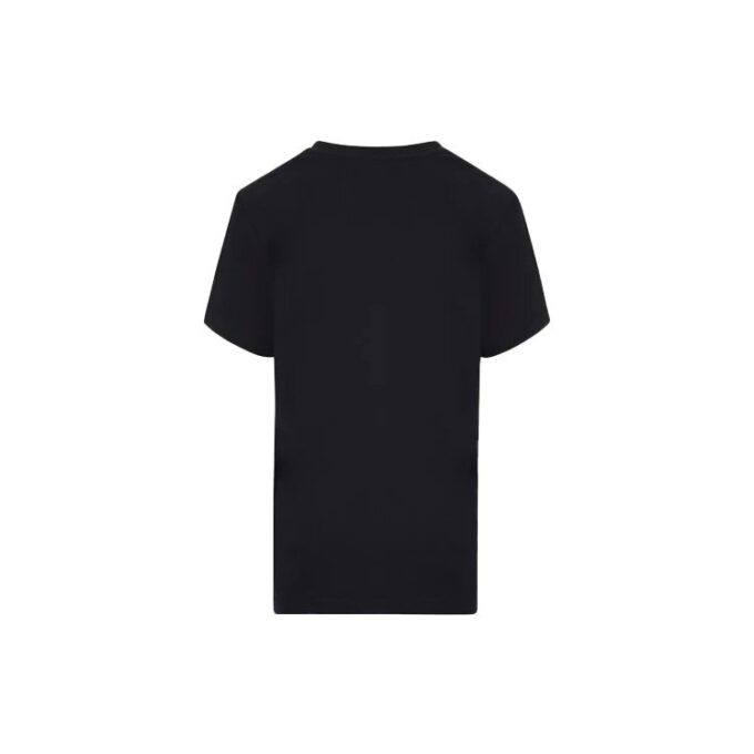 Off-White-trykk Svart T-skjorte