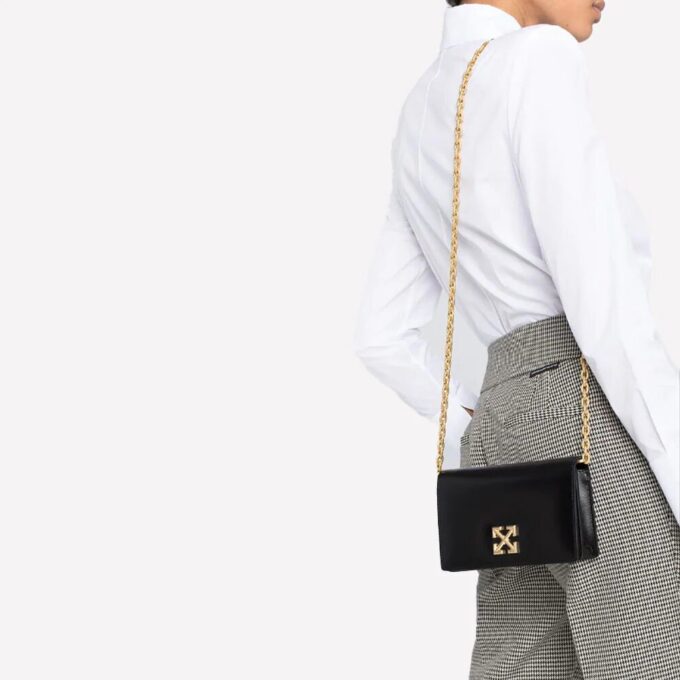 Off-White Twist Jitney 0.5 skulderveske «Svart»