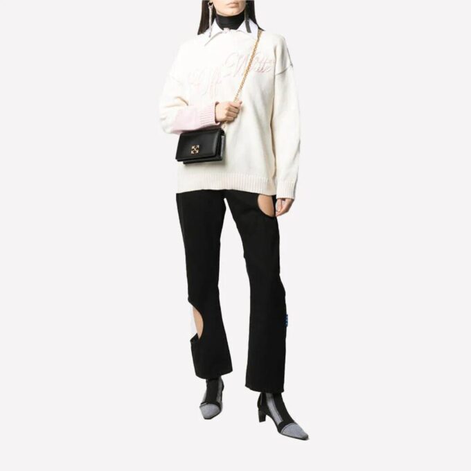 Off-White Twist Jitney 0.5 skulderveske «Svart»